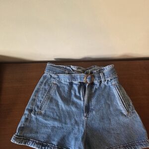 Zara Blue Denim Women's Shorts